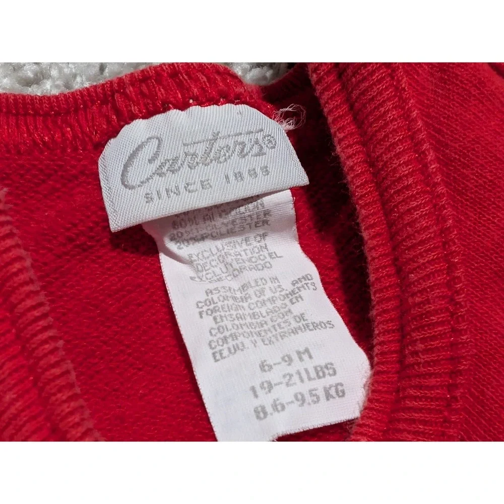 Baby Girl Carters Clothes 3-6 Months Red One‎ Piece Sleeveless Bunny USA Flag
